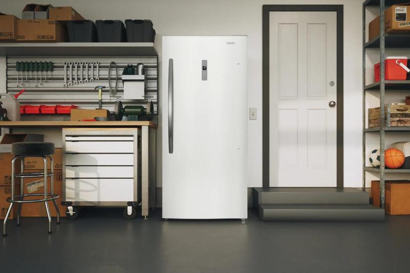 30" Frigidaire 21 Cu. Ft. Garage Ready Upright Freezer - FFUV2136AW
