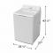 Frigidaire 4.7 Cu. Ft. I.E.C Top Load Washer - FLVW7000AW