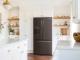 36" Frigidaire Gallery 22.6 Cu. Ft. French Door Refrigerator in Black Stainless Steel - GRFC2353AD