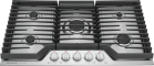 36" Frigidaire Gallery Gas Cooktop In Stainless Steel - GCCG3648AS