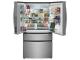 36" Frigidaire Gallery 22.1 Cu. Ft. Counter-Depth 4-Door French Door Refrigerator in Stainless Steel - GRMG2272CF