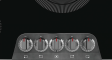 36" Frigidaire Gallery Electric Smoothtop Style Cooktop with 5 Elements in Black Stainless Steel - GCCE3670AD