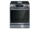 30" Frigidaire Gallery Gas Range with Air Fry in Black Stainless Steel - GCFG3060BD