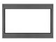27" Frigidaire Gallery Dark Stainless Steel Gallery Microwave Trim Kit - GMTK2768AD