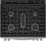 30" Frigidaire Gallery Front Control Gas Range with Stone-Baked Pizza - GCFG3070BF