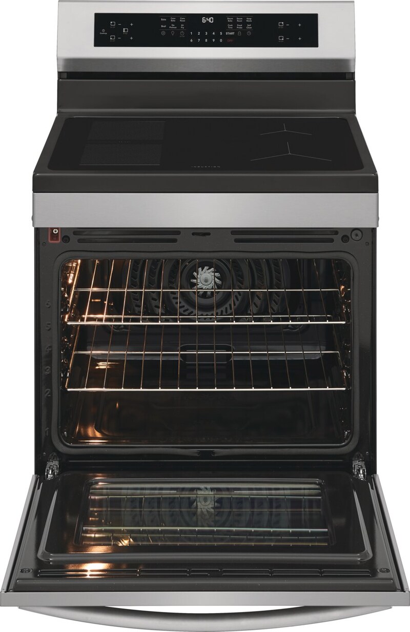 30" Frigidaire Gallery Freestanding Induction Range with Air Fry - GCRI306CBF