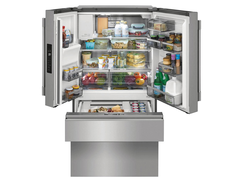 36" Frigidaire Professional 21.8 Cu. Ft. Counter-Depth 4-Door French Door Refrigerator - PRMC2285AF