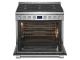36" Frigidaire Professional Front Control Freestanding Gas Range - PCFG3670AF
