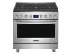 36" Frigidaire Professional Front Control Freestanding Gas Range - PCFG3670AF