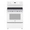 30" GE Freestanding Electric Range in White - JCBS630DKWW