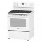 30" GE Freestanding Electric Range in White - JCBS630DKWW