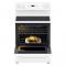 30" GE Freestanding Electric Range in White - JCBS630DKWW
