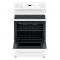 30" GE Freestanding Electric Range in White - JCBS630DKWW