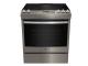 30" GE 5.3 Cu. Ft. Slide In Front Control Electric Self Cleaning Range - JCS840EMES