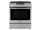 30" GE 5.2 Cu. Ft. Electric Slide-In Smooth Top Range in Stainless Steel - JCS830SVSS