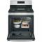 30" GE Gas Freestanding Range with Broil Drawer - JCGBS66SEKSS