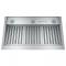 36" GE Designer Custom Range Hood Insert In Stainless Steel - UVC9360SLSS
