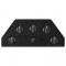 30" GE Built-in Knob Control Electric Cooktop in Black - JEP5030DTBB