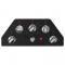 30" GE Built-in Knob Control Electric Cooktop in Stainless Steel - JEP5030STSS