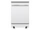24" GE Portable Dishwasher  With Fully Integrated Controls And Energy Star Qualified - GPT225SGLWW