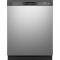 24" GE Built-In Front Control Dishwasher In Stainless Steel - GDF510PSRSS