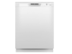 24" GE Built-In Front Control Dishwasher in White - GDF511PGRWW