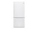 30" GE 20.9 Cu. Ft. Bottom-Freezer Refrigerator - GDE21DGKWW
