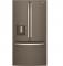 36" GE 25.5 Cu. Ft. Bottom Mount French Door Refrigerator - GFE26JMMES