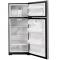 28" GE 16.6 Cu. Ft. Top-Freezer No-Frost Refrigerator - GTE17GSNRSS