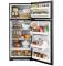 28" GE 16.6 Cu. Ft. Top-Freezer No-Frost Refrigerator - GTE17GSNRSS