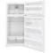 28" GE 16.6 Cu. Ft. Top-Freezer Refrigerator - GTE17DTNRWW