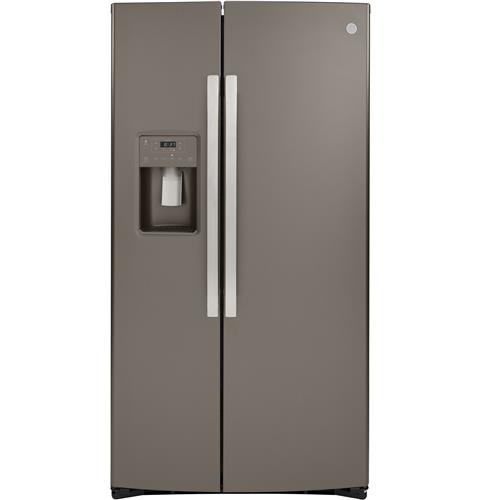 36" GE 25.1 Cu. Ft. Side-By-Side Refrigerator - GSS25IMNES