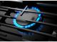 36" Whirlpool Gas Cooktop with EZ-2-Lift Hinged Cast-Iron Grates - WCGK5036PB