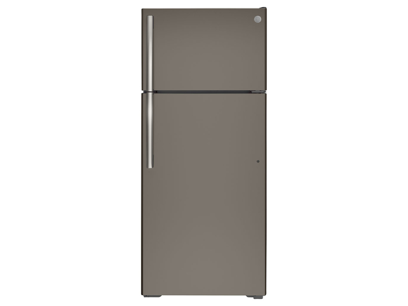 28" GE 17.5 Cu. Ft. Top-Freezer Refrigerator - GTE18GMNRES