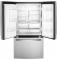 36" GE 25.6 Cu. Ft. Fingerprint Resistant French-Door Refrigerator - GFE26JYMFS