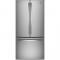 33" GE 18.6 Cu. Ft. Counter-Depth French-Door Refrigerator - GWE19JYLFS