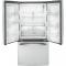 33" GE 18.6 Cu. Ft. Counter-Depth French-Door Refrigerator - GWE19JYLFS