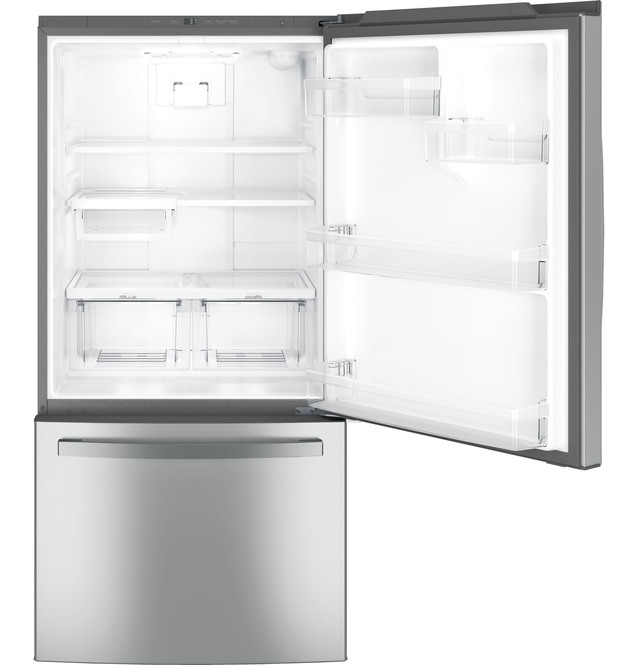 33" GE 24.8 Cu. Ft. Bottom-Freezer Drawer Refrigerator - GDE25EYKFS