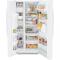 33" GE 23.2 Cu. Ft. Side-By-Side Refrigerator in White - GSS23GGPWW
