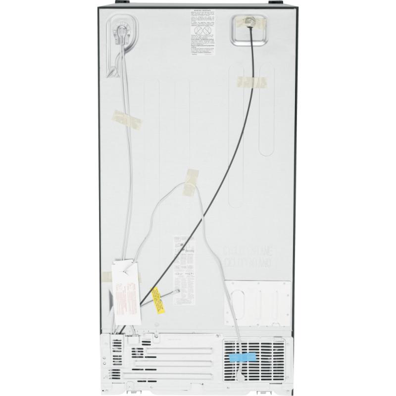 33" GE 23.2 Cu. Ft. Side-By-Side Refrigerator in Black - GSS23GGPBB