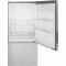 32" GE 17.7 Cu. Ft. Bottom Mount Refrigerator in Fingerprint Resistant Stainless Steel - GBE17HYRFS