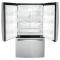 36" GE 21.9 Cu. Ft. Counter Depth French-Door Refrigerator in Stainless Steel - GWE22JYMFS