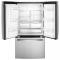36" GE 20.6 Cu. Ft. Counter Depth French-Door Refrigerator in Stainless Steel - GYE21JYMFS