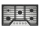 36" Whirlpool Gas Cooktop with Fifth Burner - WCGK7036PS