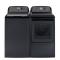 27" GE 5.3 Cu. Ft. Capacity Top Load Washer with SaniFresh Cycle in Diamond Grey - GTW680BMRDG