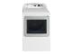 27" GE 7.4 Cu. Ft. Capacity Top Load Gas Dryer With SaniFresh Cycle In White  - GTD65GBMRWS