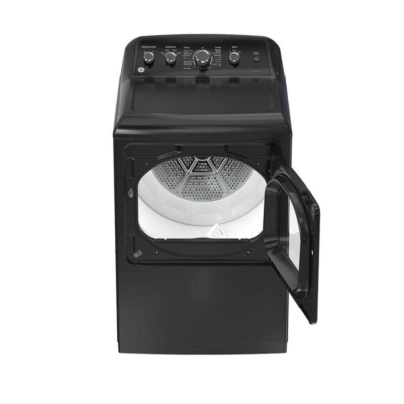 GE 7.2 cu.ft. Top Load Electric Dryer with SaniFresh Cycle Diamond Grey - GTD49EBMRDG
