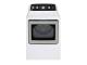 27" GE 7.2 Cu. Ft. Top Load Gas Dryer with SaniFresh Cycle in White - GTD49GBMRWS