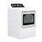 27" GE 7.2 Cu. Ft. Top Load Electric Dryer with SaniFresh Cycle in White - GTD49EBMRWS