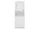 24" GE Unitized Spacemaker Washer And Electric Dryer - GUD24ESMMWW
